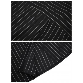 Womens Long Sleeve Button Shirt Blouse Loose Fit Casual V-Neck Tops