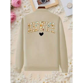 Women'S Red Midwife Graphic Zip-Up Jacket - Casual Long Sleeve Outerwear with 