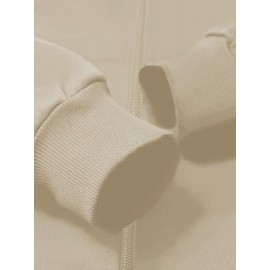 Women'S Red Midwife Graphic Zip-Up Jacket - Casual Long Sleeve Outerwear with 