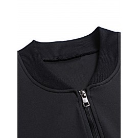 Women'S Casual Zip-Up Jacket with 