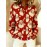 Women's Lapel Button Front Cardigan Jacket with Santa Claus & Christmas Prints - Warm Winter Coat for Christmas Parties, Lapel Collar Outerwear, Machine Washable Blazer (Autumn/Winter), 2D Flat